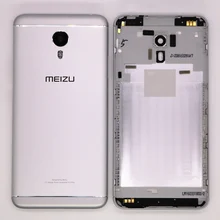 Original Metal Back Shell Housing Door Battery Cover Case For MEIZU M3 NOTE With Camera Glass Lens