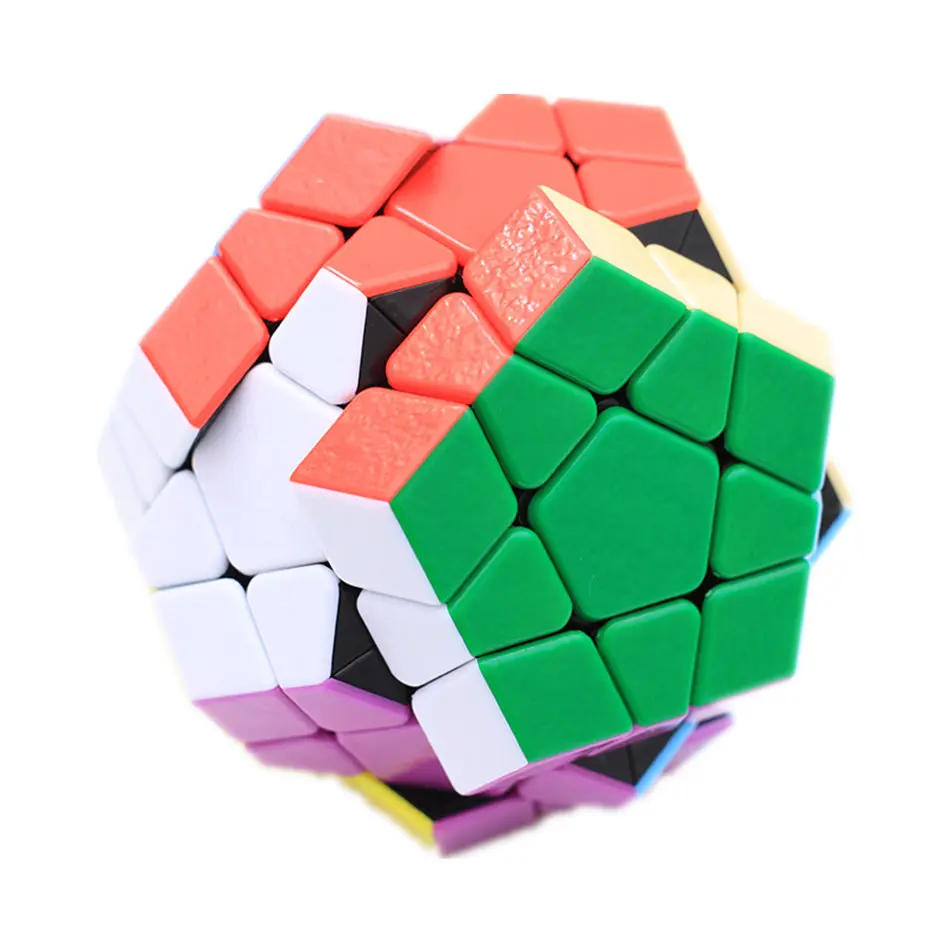 Shengshou 3x3 кубик рубика Megaminx без наклеек 3x3x3 Gem волшебный куб 3 слоя скоростной