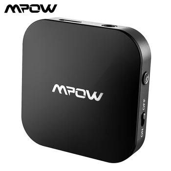

Original Mpow BH281A Wireless Bluetooth Transmitter Wireless Bluetooth 5.0 3.5mm Audio USB Adapter Dual Link For TV PC CD Player