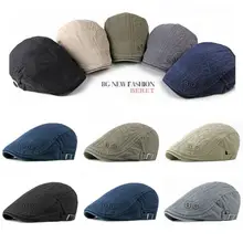 Мужчины восстанавливают древние пути остроконечный козырек кепки хлопок вперед лаконичные среднего возраста и пожилых людей козырек шляпа головные уборы для женщин