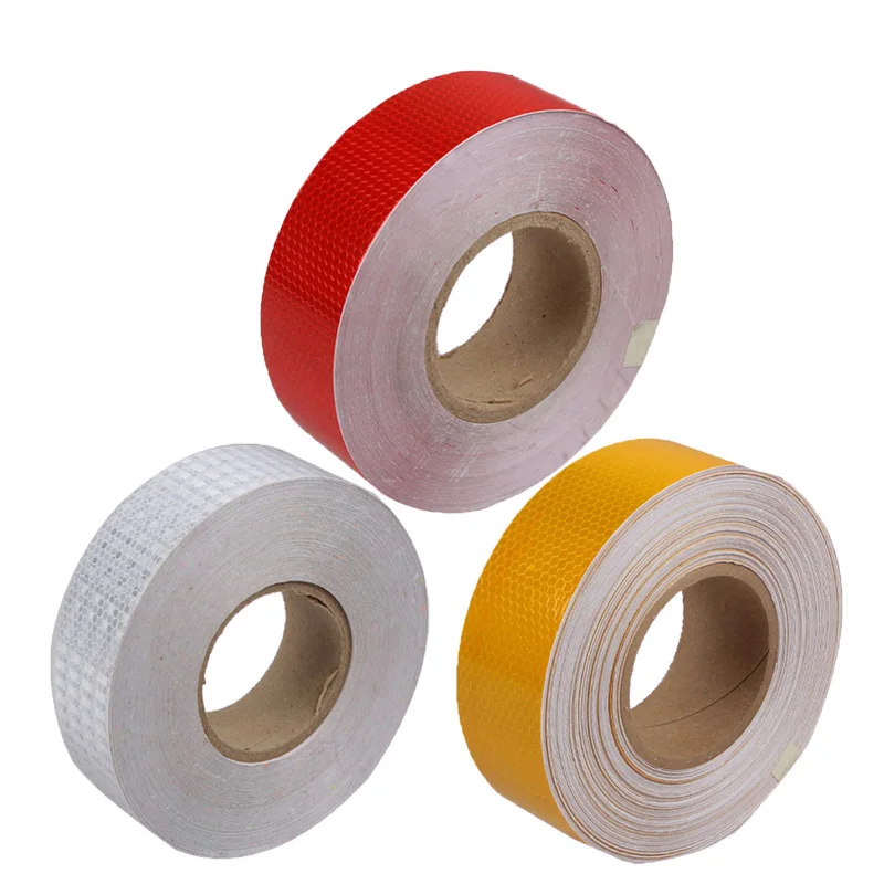 

Car Reflective Tape Sticker Safety Mark Universal Decoration Stickers Car Reflector Tape Adhesive Strips On Car-styling