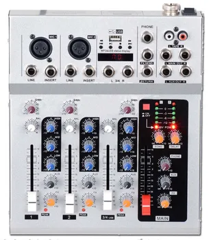 

MG4S-USB 4 channel mixer/sound mixing console