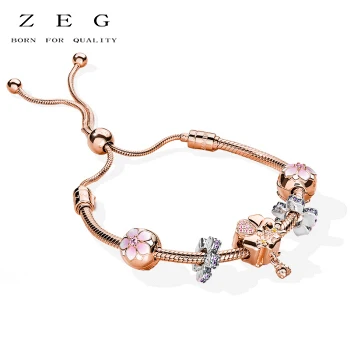 

ZEG New High Quality Logo Golden Series Bracelet Free Package Manufacturers Wholesale Free Package Mail