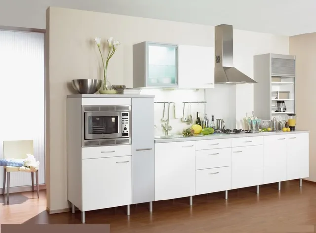 Brillo moderno mueble de cocina pequeña en de en aliexpress.com ...