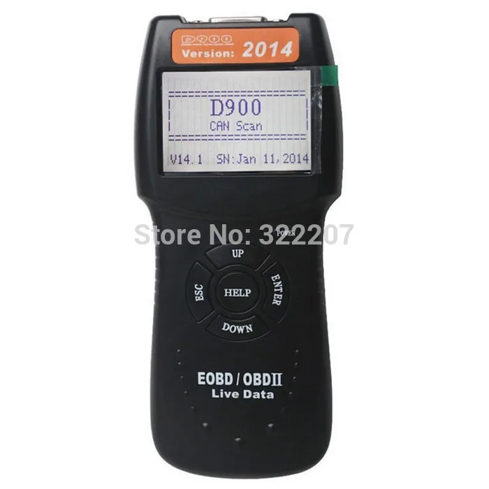 Vauxhall Mokka Car Diagnostic Tool D900 Fault Reset Kit Code Reader Scanner OBD2
