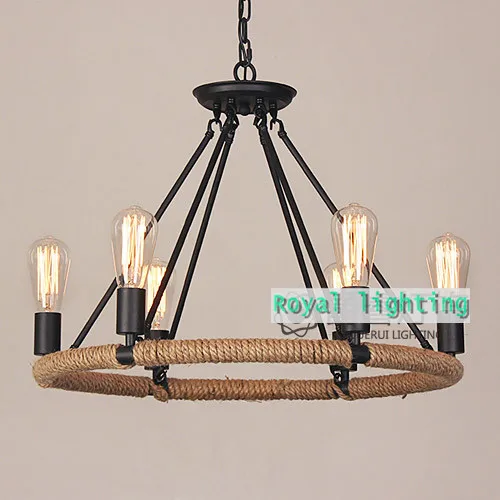 Retro E27 Bulb Black Iron Vintage Chandelier Luminaria Dining Room Retro E27 bulb Black Iron vintage chandelier luminaria dining room Antique chandelier Bar lamp coffeshop Restaurant - Retro E27 Bulb Black Iron Vintage Chandelier Luminaria Dining Room