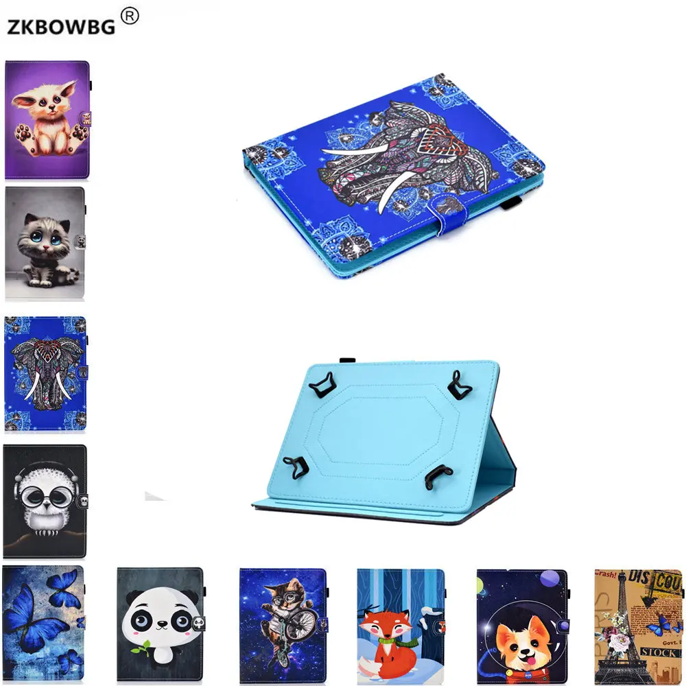 

Sleeve Pouch Bags Universal Case For Lenovo Tab E8 TB-8304F for Nvidia Shield Tablet K1 8.0" Tablet PU Leather Stand Cute Cover