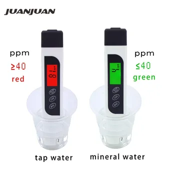 Goede TDS EC Meter Temperatuur Tester pen 3 In1 Functie Geleidbaarheid Water Kwaliteit Meting TDS amp; EC Tester 0 9000ppm 20% off