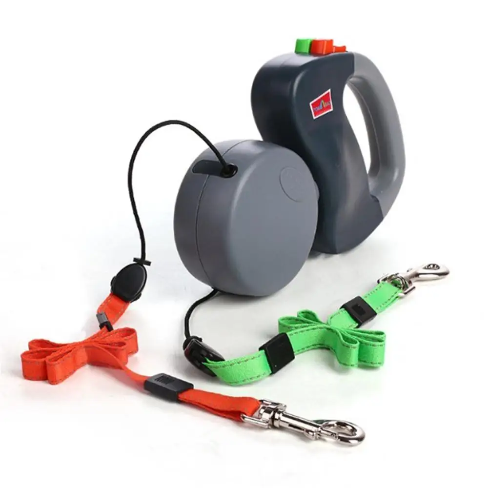 

ABS Automatic Retractable Traction Rope With Two-headed Ccreative Dog Leash Dog Chain Pet Supplies dog accessories