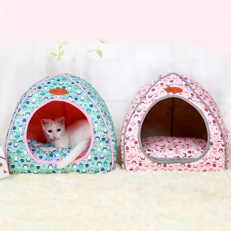 Best Warm Pet Dog House Beds Sofa Dog Cat Bed Mats House Small Medium Dog Puppy Bed Chihuahua Bed Mat Cat Kennel Pet Product Supply