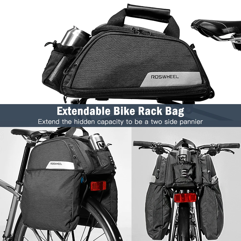 Perfect Lixada Bike Rack Bag Waterproof Cycling Bike Rear Seat Bag Bike Trunk Cargo Pack Road Bike Carrier Bag Bicycle Bags & Panniers 8 Perfect Lixada Bike Rack Bag Waterproof Cycling Bike Rear Seat Bag Bike Trunk Cargo Pack Road Bike Carrier Bag Bicycle Bags & Panniers 8