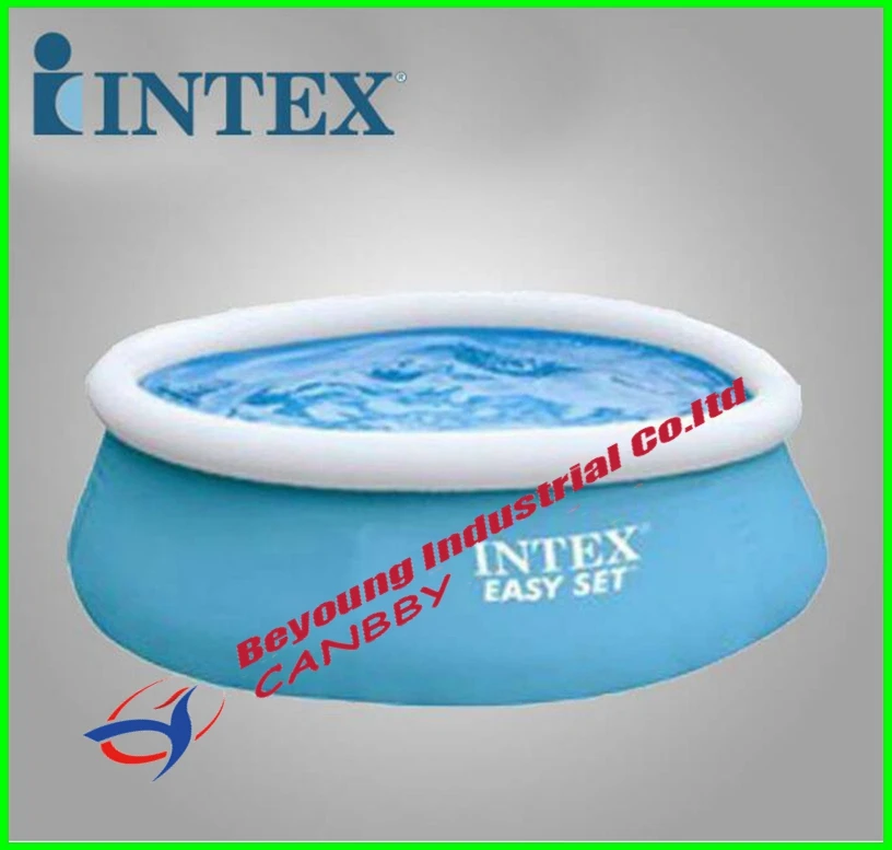 Intex 6ft x20in Piscina легкий набор бассейн надувной круглый бассейн для использования в саду