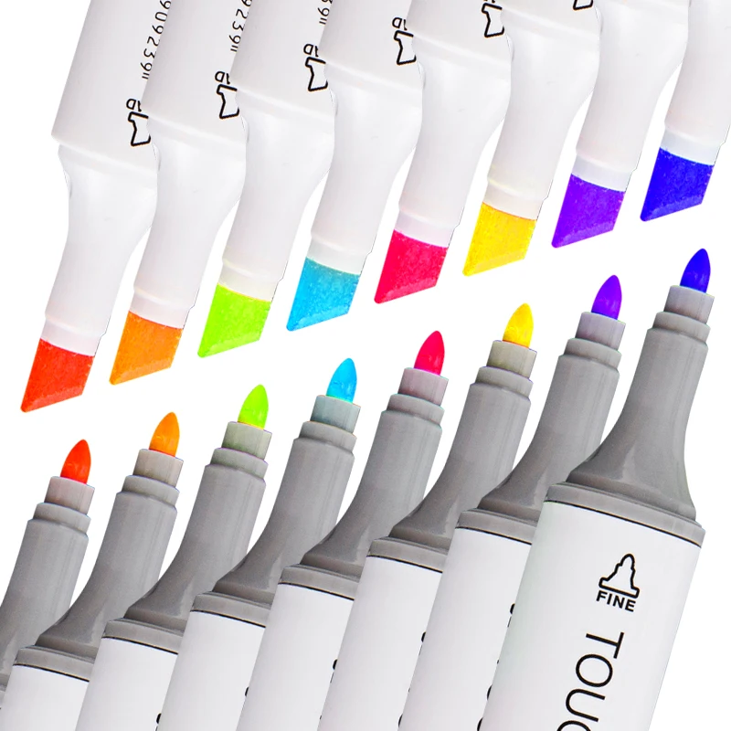 

40/60/80 Colors Standard Marker Set Art Marker Double Headed Sketch Alcohol Design Marker Pen Paint Sketch Copic Marker