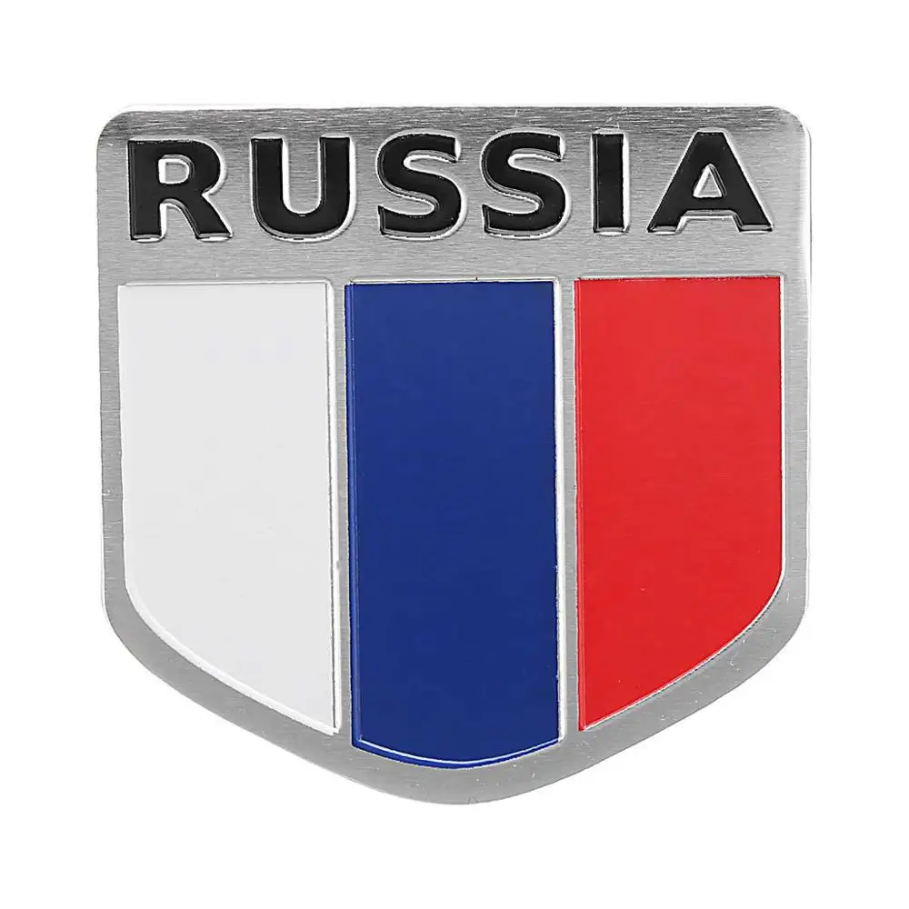 Универсальный Немецкий флаг передняя решетка бампера автомобиля стикер эмблема значок для VW/Audi/Honda/Benz - Название цвета: 7