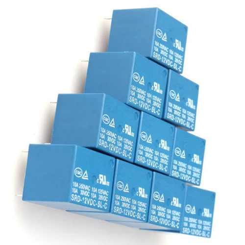 

5PCS Relays SRD-12VDC-SL-C SRD-24VDC-SL-C SRD-48VDC-SL-C 12V 24V 48V 10A 250VAC 5PIN T73