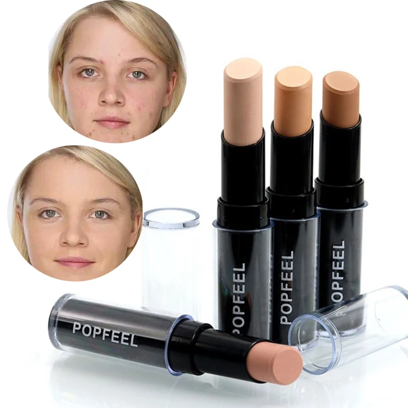 

Face Concealer Foundation Makeup Full Cover Face Corrector Hide Blemish Dark Eye Circle Contour Stick Proofreader Make Up