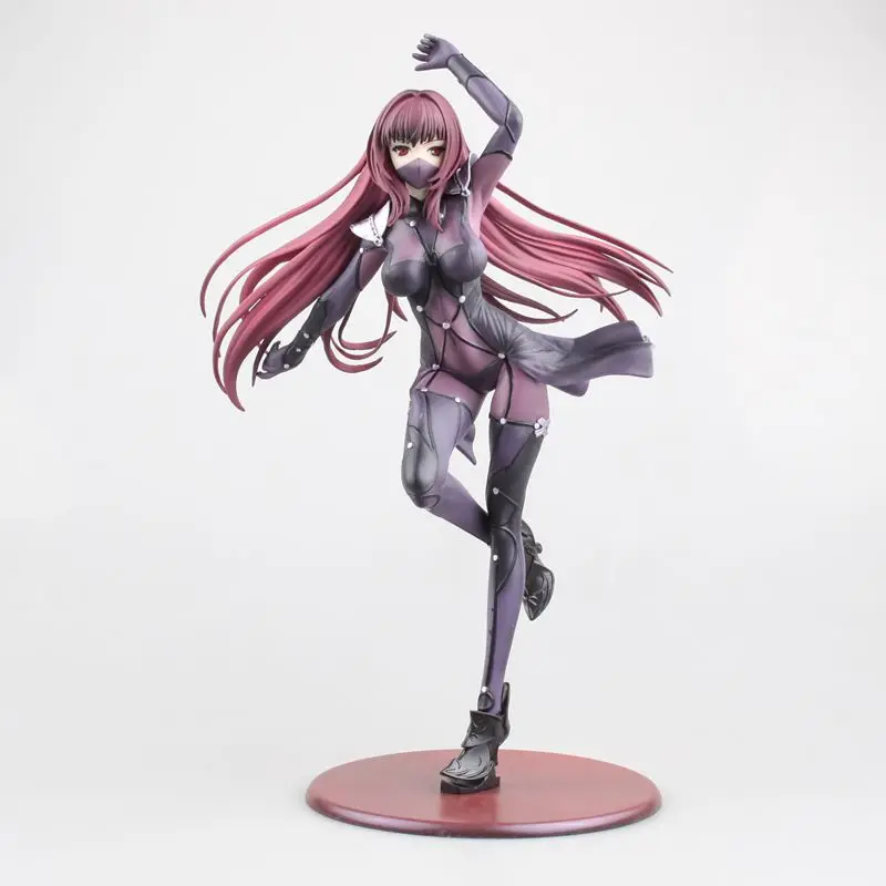 28 см аниме фигурка Fate/Grand Order слуга Scathach Lancer длинное копье Ver 1/7 Fate Stay Night Сексуальная Модель Коллекционная кукла