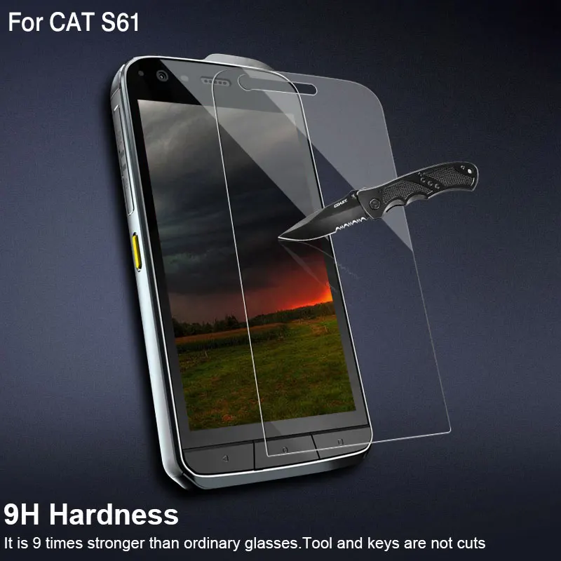 

DyGod For CAT S61 Tempered Glass Film Screen Protector Mobile Accessories For CAT S61 Anti-shatter Film Replacement