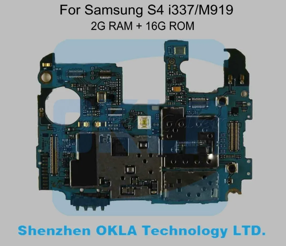 1 шт. для Samsung S4 i337 M919 2 Гб ОЗУ 16 ПЗУ материнская плата от оригинального телефона|galaxy
