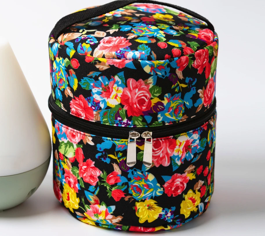 

New Printing 10-bottle Humidifier Storage Bag Oil Diffuser Carrying Case Tote Aromatherapy Bags For Fashion Home Accessories