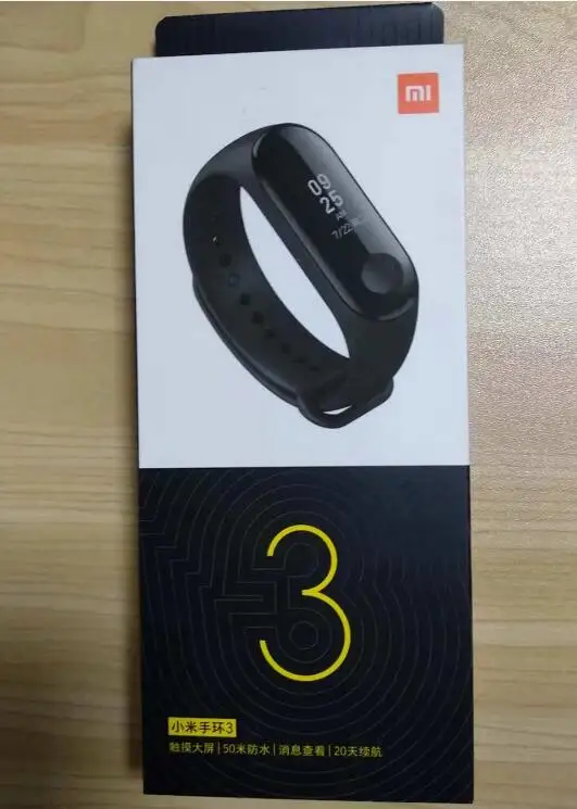 Xiaomi Mi band 3 MiBand 3 Fitness Tracker Heart Rate Monitor 0.78'' OLED Display Touchpad Bluetooth 4.2 Smart wristband Android