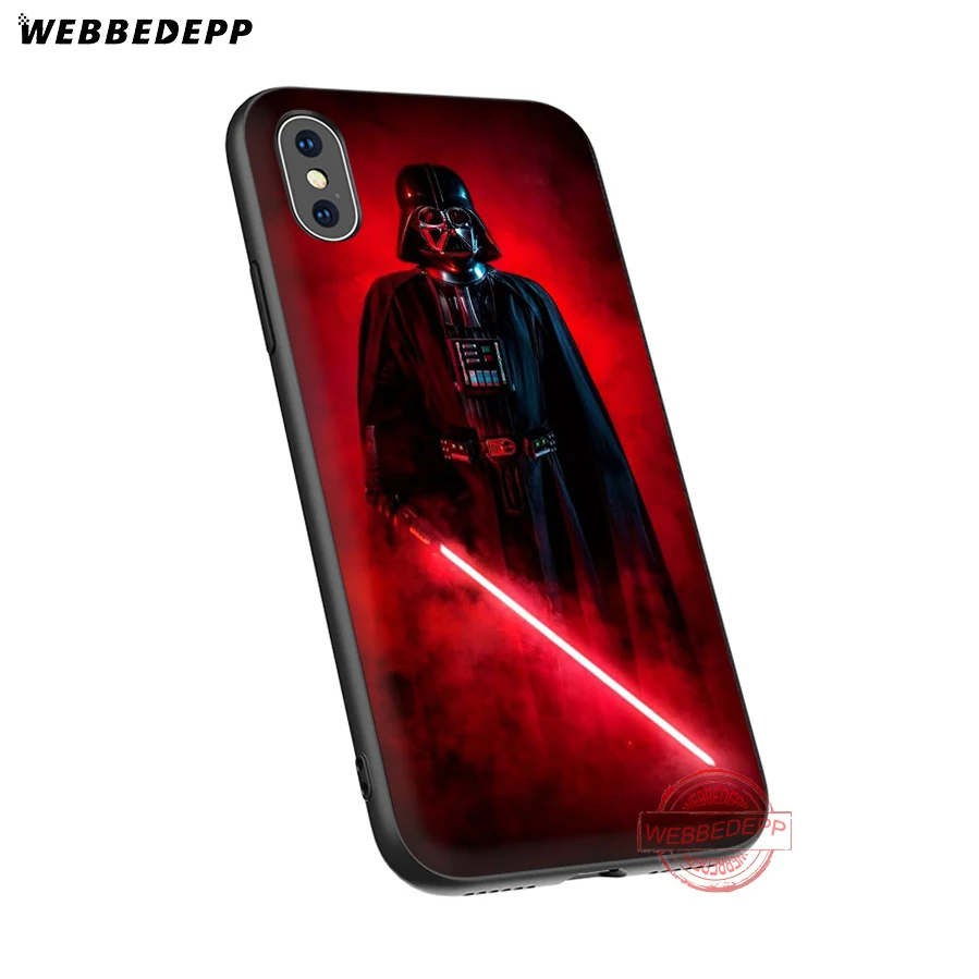 WEBBEDEPP حرب النجوم أعجوبة لينة سيليكون TPU الهاتف حقيبة لهاتف أي فون 5 5 S SE 6 6 S 7 8 زائد XR X XS ماكس