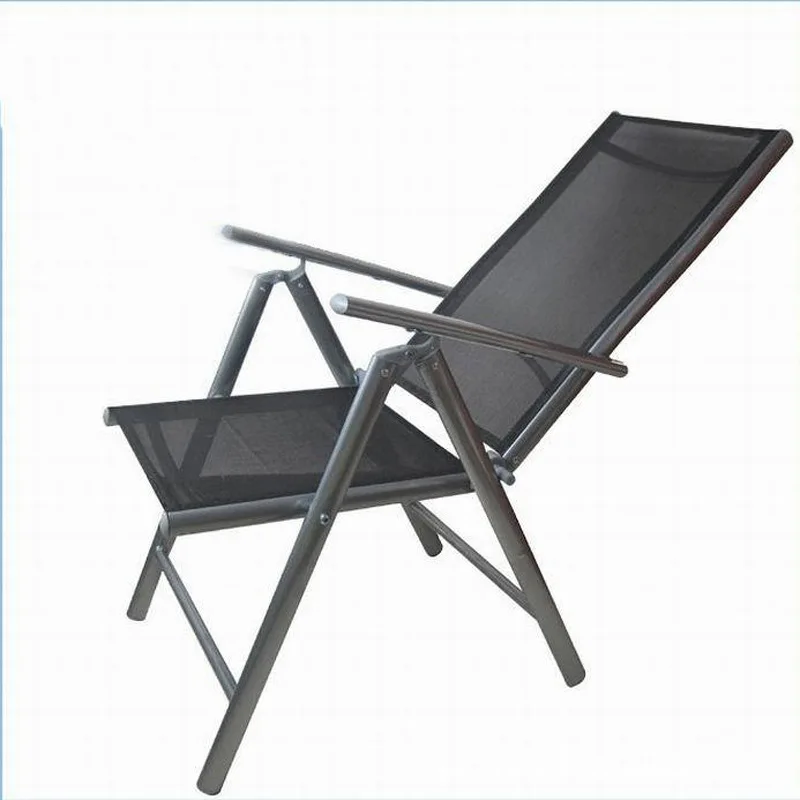 

C,Multifunctional aluminum folding chair breathable mesh Lightweight lounge chair Teslin 7 position adjustable 65*48*44*52cm