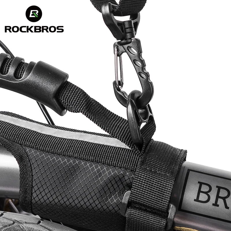 ROCKBROS Folding Cycling Bike Frame Bike Bicycle Carrier Handle Hand Grips For Brompton Bicycle Accessories Carry Shoulder Strap