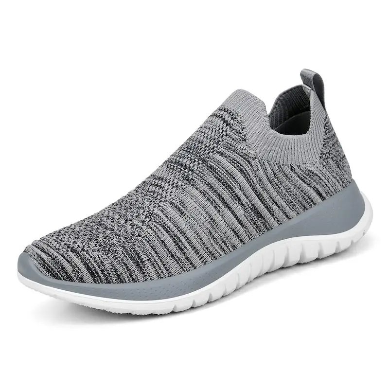 Unisex Women Men Breathable Mesh Running Shoes Unisex Sport Sneakers for Men's and Women Athletic Shoes Summer Free Run Shoes - Цвет: grey white