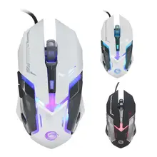 Malloom 2016 Hot Sale 3200 DPI 6D Buttons LED Wired Gaming Mouse For PC Laptop Colorful Glare Gaming Mouse