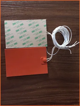 

Silicone heating pad heater 220V 300W 200mmx300mm for 3d printer heat bed 1pcs moldes de silicone heating element heated bed