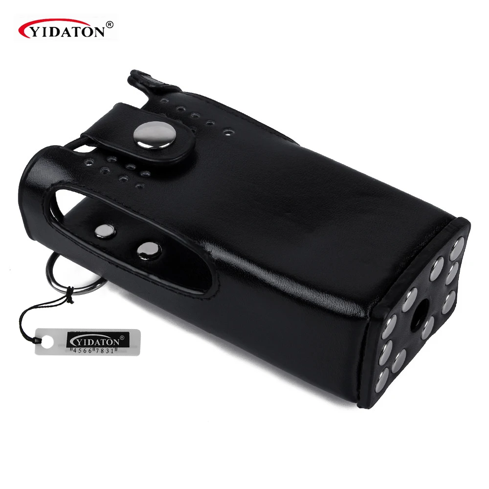 Yidton для Motorola радио GP328 кожаный чехол для переноски сумка держатель с ремнем GP340 GP360 GP380 рация Чехол для переноски