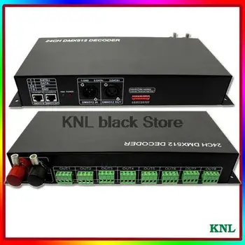 

Free Shipping Whole Sale Led 24CH DMX512 Decoder DC12V-24V, 12V:<864W, 24V:<1728W