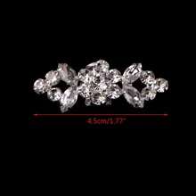 KLV/2 шт. в 1 упаковке; стразы; обувь с пряжкой; Модные Элегантные Зажимы для декорирования обуви