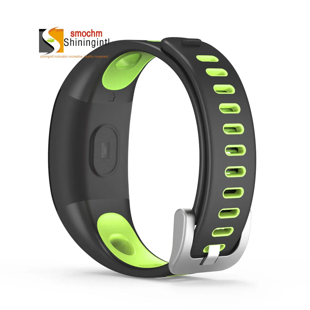 

Smochm Heart Rate Monitor Bracelet Waterproof Sports mode health measure Bluetooth Wristband Fitness Tracker Color LCD Screeen