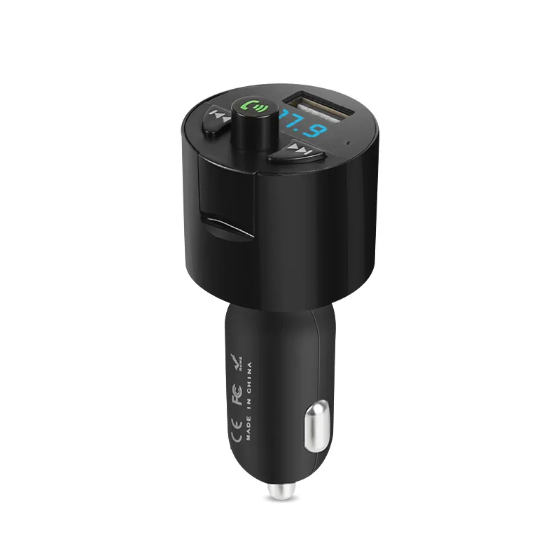 Thbelieve Auto Charger 5V 2.1 A Bluetooth Car Chargers USB Support Music Player Free Calling Car Mini USB Car Charge For Phone (7)