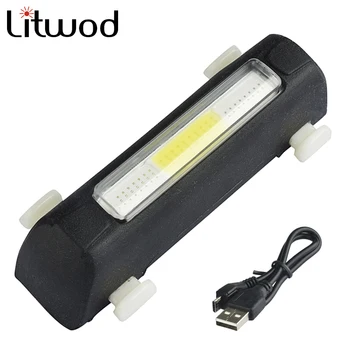 

Indicator Light Bicycle Tail Led Bulbs Emergency Rechargeable Battery Usb Safety Portable Builtin Strange Lithium Ion