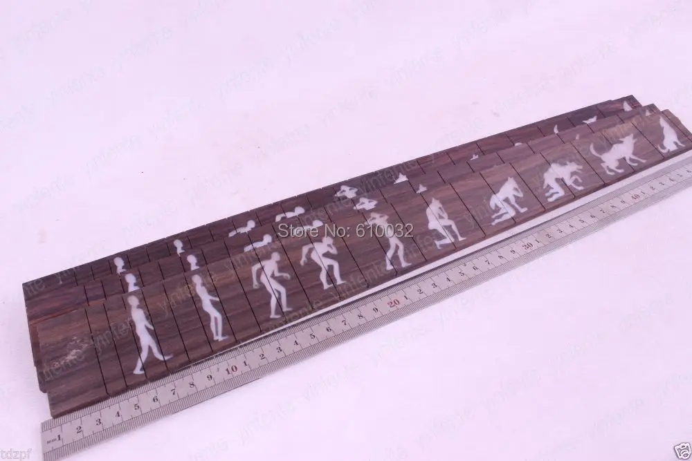 

one high quality 25.5" Unfinished electric guitar rose fingerboard 112#