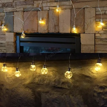 

G45 Bulb copper wire lamp string copper wire styling lamp Garden room decoration Night lamp CD50 W02