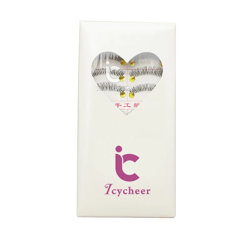 ICYCHEER 10 пар грязные длинные ресницы ручной работы накладные мягкие натуральные