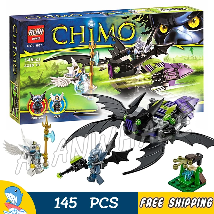 

145pcs 2016 Bela 10073 Braptor's Wing Striker DIY mystical fascinating Striker Building Blocks Model Toys Compatible With lego