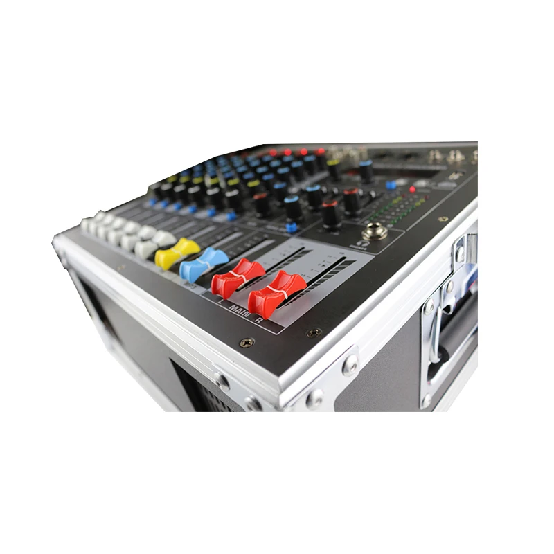 US $364.50 NTBD Audio Portable Mixer Sound Console High Power Integrated Power Amplifier Mixer 8 Channel 16 Kinds Of Digital ECHO Party DJ