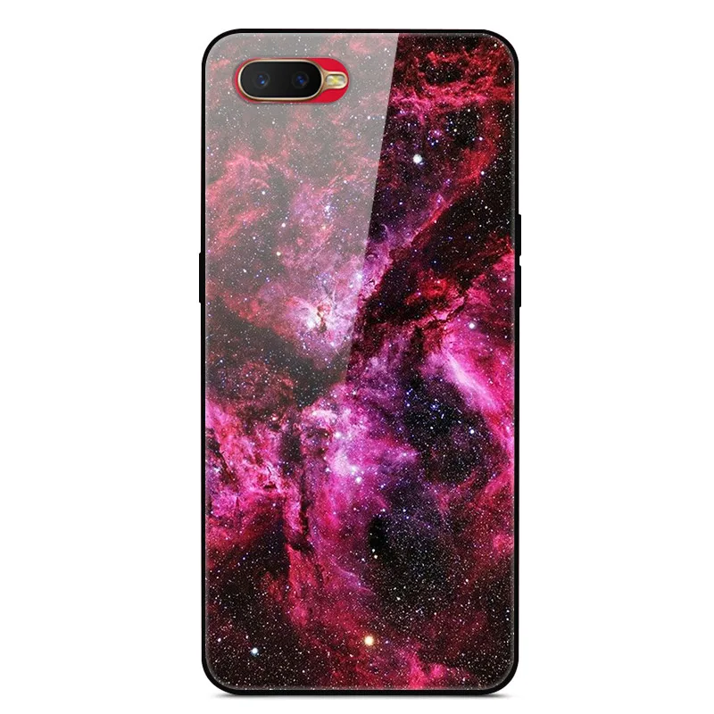 Enhanced Painted Tempered Glass Back Cover - Hard Protective Phone Case