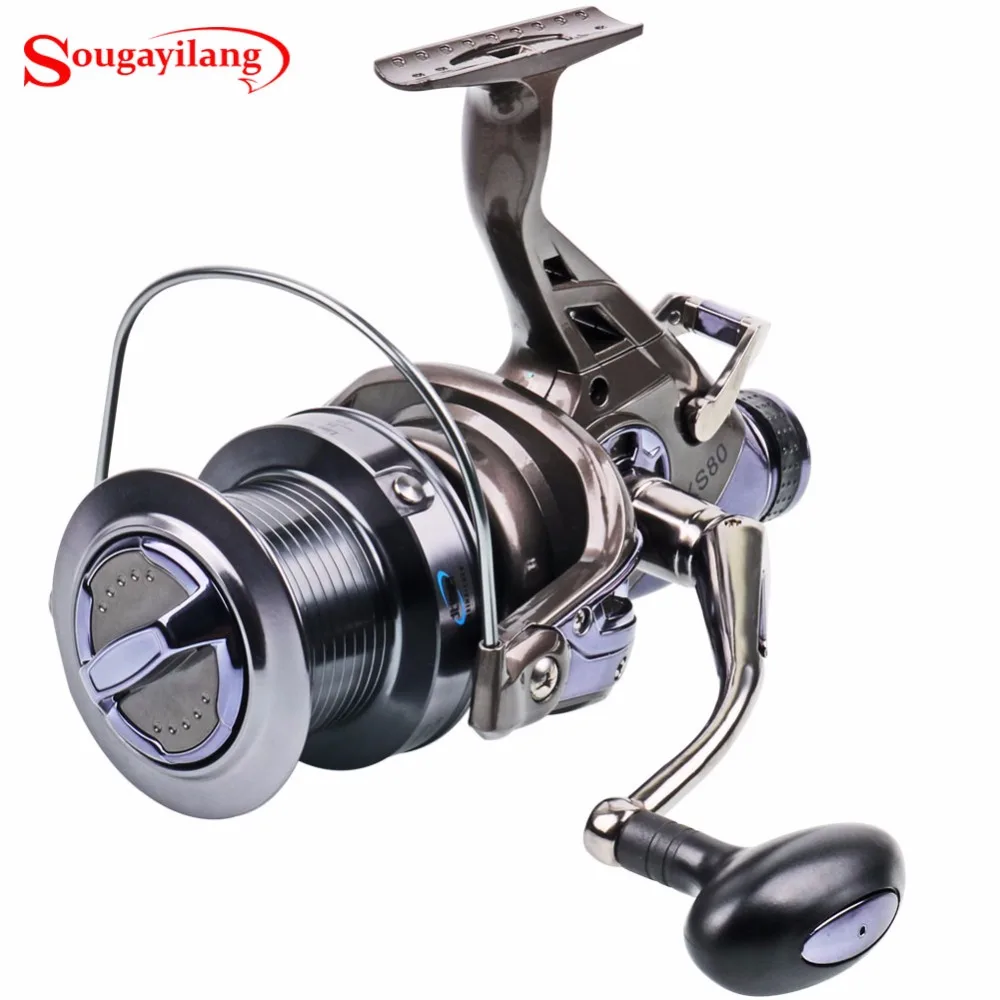 Sougayilang Fishing Spinning Reel 9+1 Bearing Balls Spinning Reel Super Strong Fishing Reel 4.1