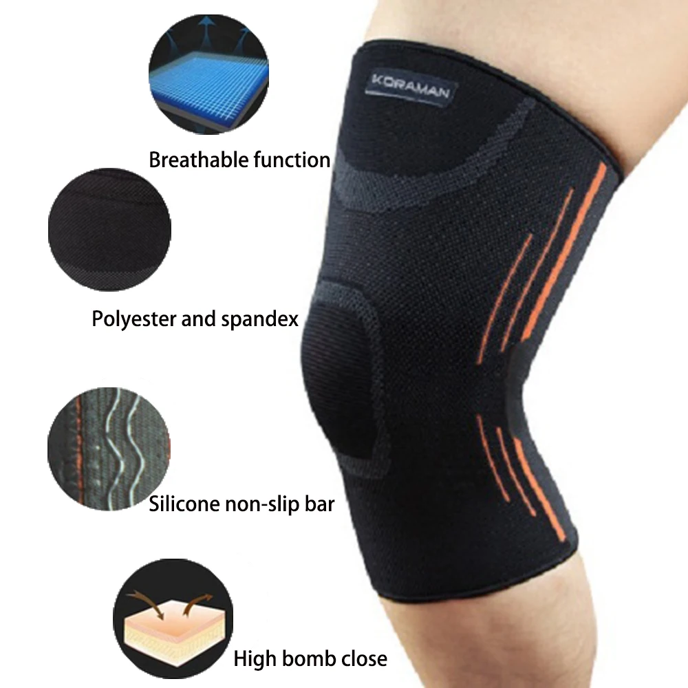 Breathable Shockproof Running Cycling Knee Support Braces Training
