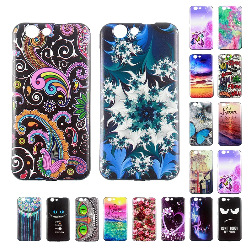 ZTE Blade A506 Case Printing Pattern Soft TPU Phone Back Cover Protector for Copa Coque Funda |