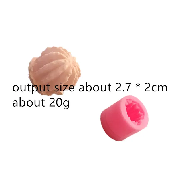 

3D Mini Cactus Flower Plaster Clay mold DIY Craft Pendant Craft Hand Making Mold Resin Glue Clay Silicone Mold