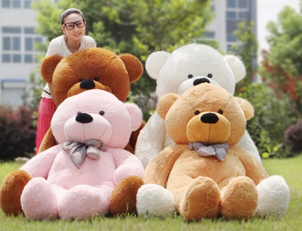 

5Color 100cm Large size anime Teddy Bear Plush Toys Stuffed Teddy Bear Gift for kids Christmas