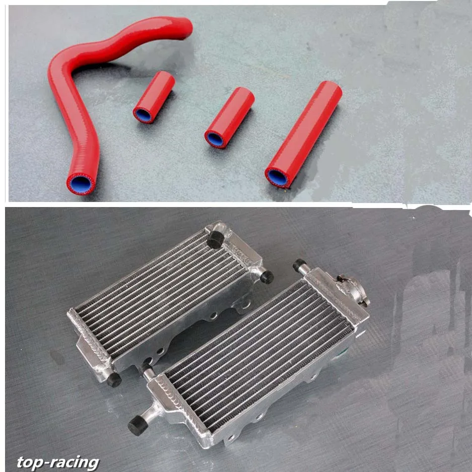 high performance aluminum alloy radiator silicone hose for Honda CR250R CR 250 R 2 stroke 1992