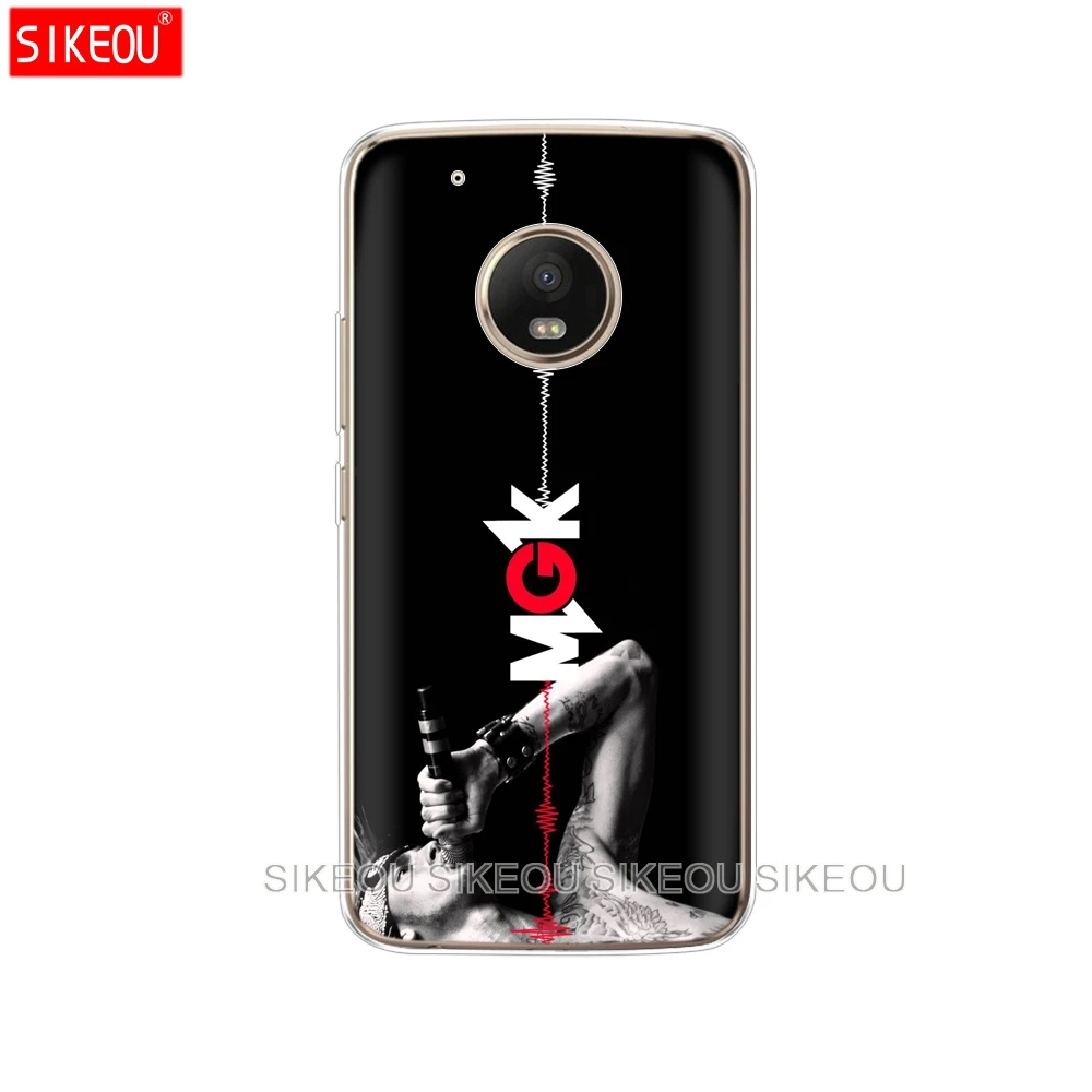 Силиконовый чехол для телефона Motorola Moto G6 G5 G5S Z2 Z3 PLAY PLUS X4 E4 E5 C Mgk Machine Gun Kelly на